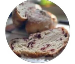 Organic Sourdough Bread (Cranberry)